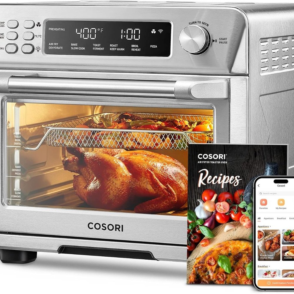 COSORI Smart 12-in-1 Air Fryer Toaster Oven Combo, Airfryer Convection Oven